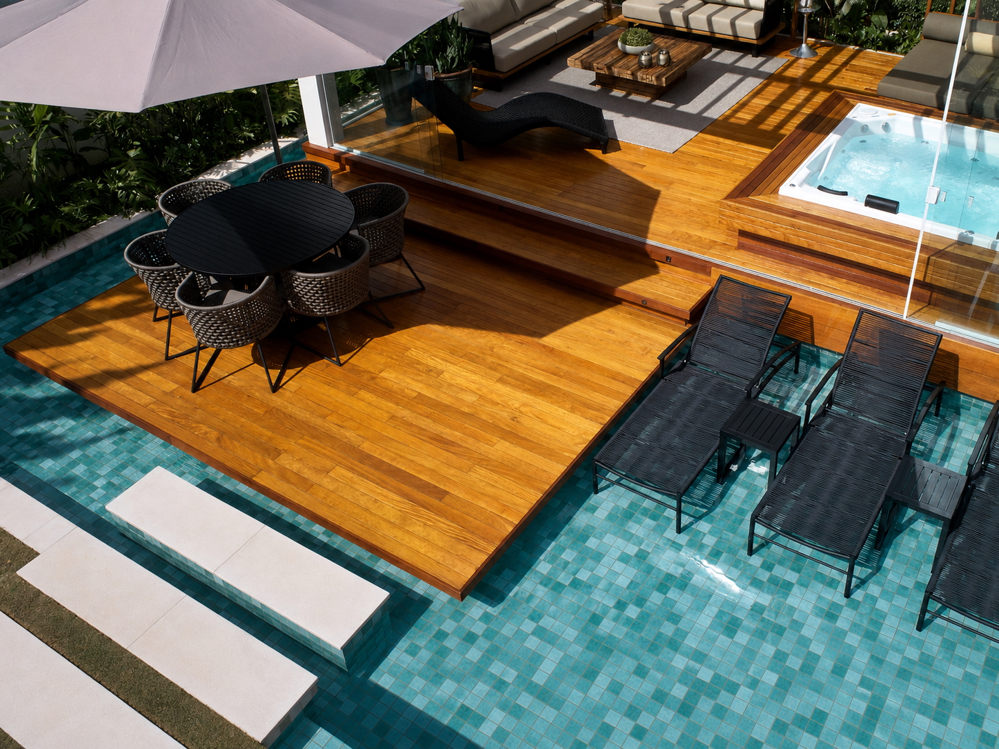 Brazilian Garapa Hardwood Decking