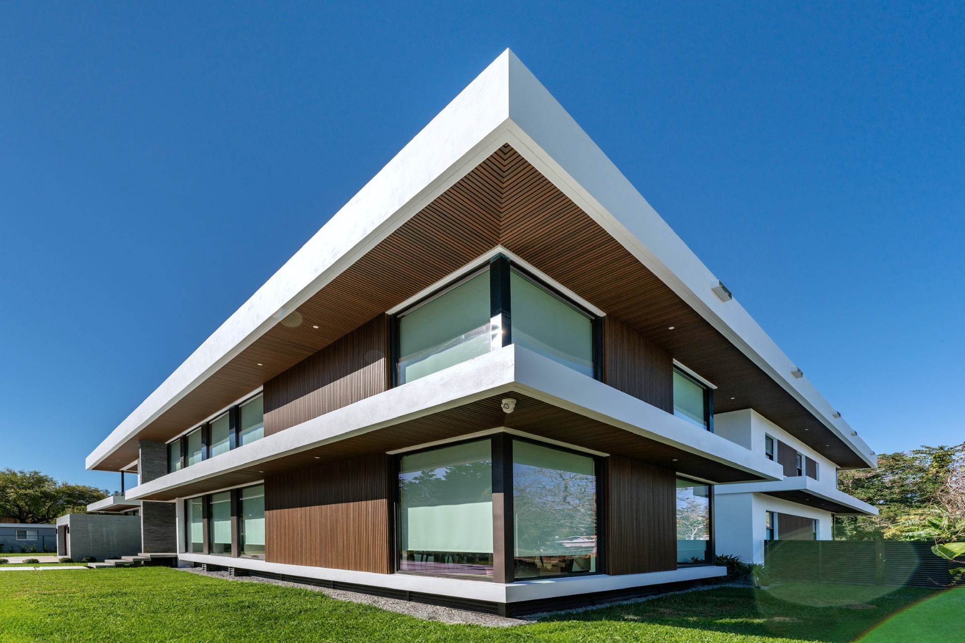 Composite slat wall installation
